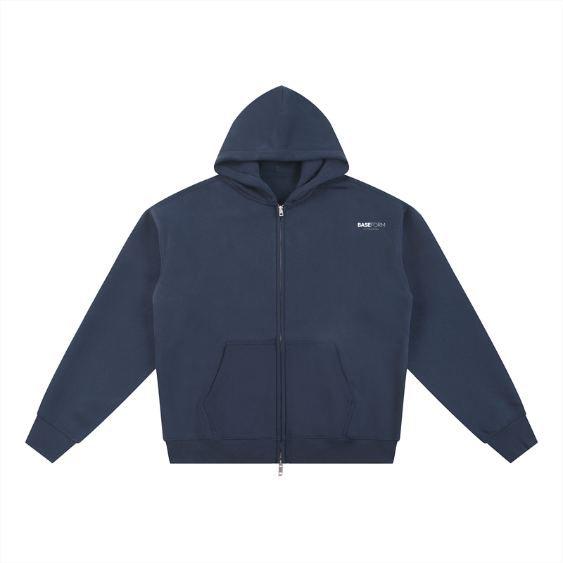 Essential Fleece Zip-Through Hoodie