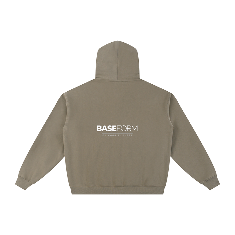 Essential Fleece Zip-Through Hoodie