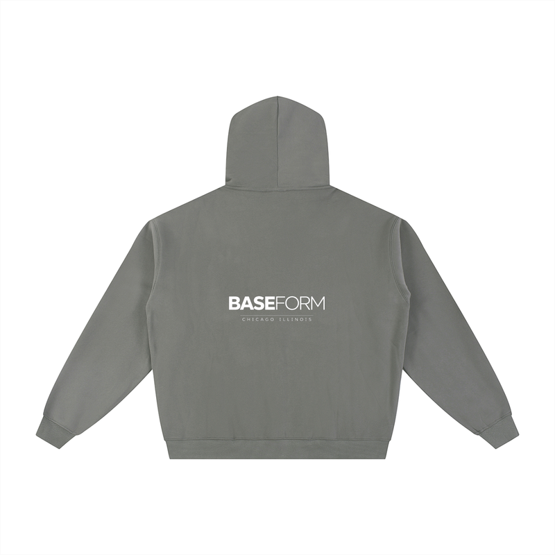 Essential Fleece Zip-Through Hoodie
